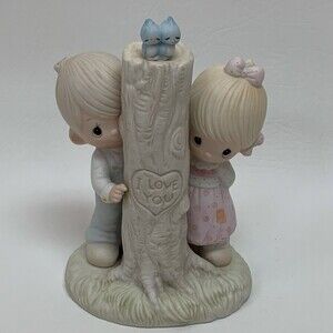 Jonathan David Enesco Imports 1979 Thee I Love You Porcelain Figurine E-3116